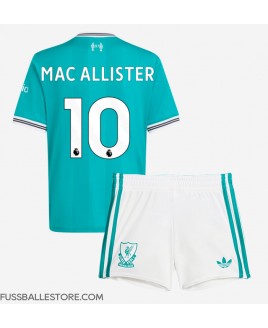 Günstige Liverpool Alexis Mac Allister #10 3rd trikot Kinder 2025-26 Kurzarm (+ Kurze Hosen)